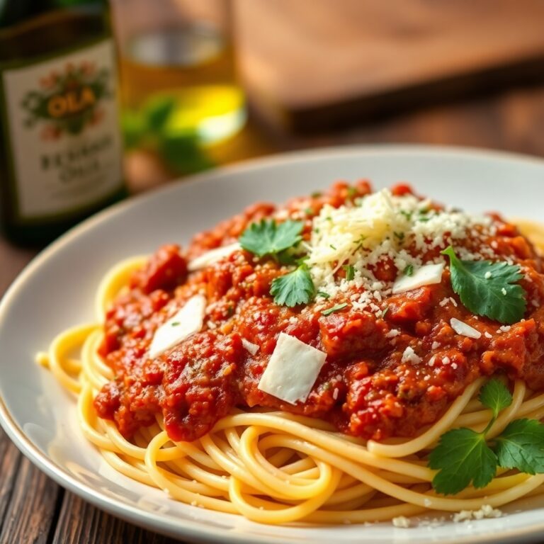 How to Make the Perfect Spaghetti Bolognese with Parmesan?